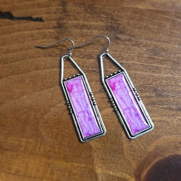 Boho retro style earrings - Picture 8 of 9